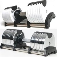 Wholesale 28kg Commercial Adjustable Dumbbell Set High Quality Fitness Gym Equipment Iron and Steel Material for Training