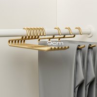 Anti Slip Goose Shaped Pants Rack Short Neck 9cm Height Space Saver Trousers Hanging Rack Aluminum Alloy Household Pant Hangers