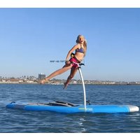 Outdoor games hot sale high quality water pedal bicycle pedal surfboard inflatable sup board