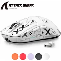 ATTACK SHARK X3 Ultra-Light Wireless Mouse - Tri-Mode 2.4G/BT/Wired, PAW3395 26000DPI, 55g, Macro, for Gaming/Xbox/PS/PC/Mac