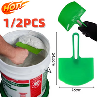 1/2PC Putty Knife Curved Bucket Scoop Scraper Spackle Paint Drywall Finishing Plaster Scraping Decals Patch Construction Tools
