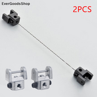 New Scroll Saw Blades Holders Pin-Less Blade Clamps Upper/Lower Blade Holder Scroll Saw Blade Conversion Kit