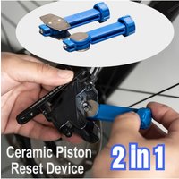 AliExpress NONE 1-2set Bike Brake Pad Spreader Tool 360° Rotatable Bike Oil Disc Piston Reset Hydraulic Brake Caliper Piston Extension