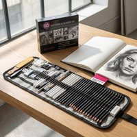 14/29/38/46/60/69pcs Drawing Sketching Coloring Set Drawing Pencils & Sketching Kit Art Tool Kit Professional Art Supplies Set