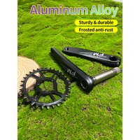 AliExpress SENICX 170 Bike Crank Mtb for Downhill 175 165mm Crankset 24mm with Cycling Single Chainring 32 34 Teeth 12v Bicycle Accessories