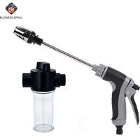 High Pressure Spray Water Gun Washing Garden Watering Hose Nozzle Sprinkler Car Cleaning Wash Auto Washer Guns FLOWERS SPRAL