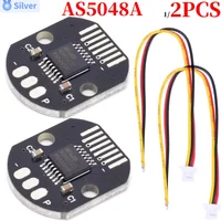 1/2PCS AS5048A/AS5600 Magnetic Encoder PWM/SPI Interface High Precision 14 Bit Brushless Motor AS5048A Encoder SPI/I2C