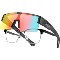 AliExpress West Biking WEST BIKING Photochromic Sunglasses UV400 Anti-Glare Fit Over Myopia Glasses Cycling Outdoor Driving Lightweight Sports Eyewear