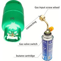 Adaptateur d'intervalles de remplissage de pique-nique, adaptateur de connecteur, gaz butane, précieux, camping en plein air, assujetde charge, recharge directe, 1,2 pièces