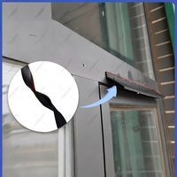 1roll Window Drip Strip Universal Door And Window Rainproof Tool Window Sealing Strip Effectively Blocks Rain Backflow Window