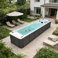 2025 Hot-Selling Outdoor Relaxation Spa Family Parent-child Swimming Pool Is More Comfortable 10 Meter Swim Spa