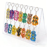 Cute Animals Elf Embroidery Key Fobs Keychain for Motorcycles Car Key Ring Holder Key Tags Chaveiro Jewelry Accessories Gifts