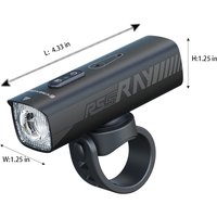 AliExpress King Kong KING KONG RS5 LED Bicycle Light cut-off line USB Rechargeable Front Bike Light, with Mounting Bracket, 5000 Lithium Battery,