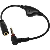 3.5mm Jack AUX Male to Female Adapter Extension Cable Stereo Cord with Volume Control Earphone Headphone Wire for Car P9JD