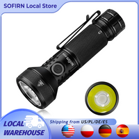 Sofirn IF22A 2100lm latarka 21700 potężne światło SFT40 LED 680M daleki zasięg USB C akumulatorowa latarka do ładowania