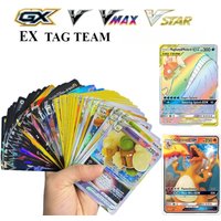 New Pokemon TCG Mixed GX VMAX VSTAR EX Tag Team Cards Multi Language Set English Korean Spanish French German