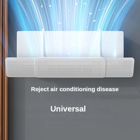 An der Wand montierter Windabweiser für Klimaanlagen, skalierbare 3-in-1-Klimaanlagen-Windschutzscheibe, Schallwand für Haushaltsklimaanlagen