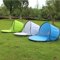 Portable Beach Tent UV Protection Silver Lining Ultra Light Instant Sun Shade Shelter for Seaside Trip Travel