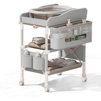 Diaper Table Baby Care Table Portable Multifunctional Foldable Shampooable Baby Diaper Table