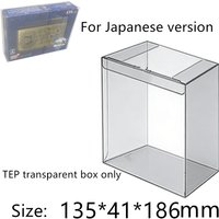 Transparent Box Protector For Nintendo 3DS LL Pokémon Limited Edition Collect Boxes TEP Storage Game Shell Clear Display Case