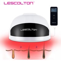 Lescolton Hair Growth Device Laser Hair Growth Helmet Laser Red Light Cap Hair Loss Treatment Hat for Mens and Women Wireless