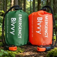 Emergency Outdoor First Aid Sleeping Bag Thermal Warm Survival Blanket For Camping Hiking Mountaineering Prevent Hypothermia