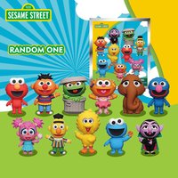 1PC Sesame Street Mystery Blind Bag Box Keychain Random One Doll Keyring Backpack Cell Phone Hanging Jewelry Birthday Gift