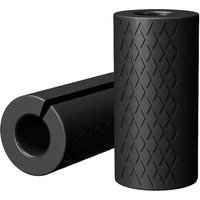 Thick Dumbbell Barbell Grips High-Density Silicone Rubber Non-Slip Gym Grip for Weightlifting Muscle Training Hand Stress Relief