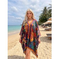 Hot Floral Butterfly Peacock Women's Scarf Casual Elegant Print Cape Shawl Fashion Accessories Soft Cape Shawl Scarf for Women