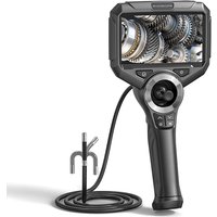 360°Joystick Articulating Borescope 6.2mm IP67 Waterproof Probe 4 Ways Endoscope Inspection Camera with 6 LED For Snake Tube