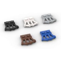 MOC 10PCS 92692 Modifed 1x2 Building Blocks Kit With Angled Bar Handle On Side Bricks Particle Toy Children Birthday Xmas Gifts