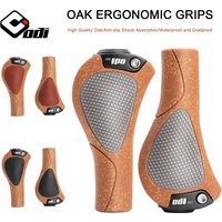 ODI OC1 Bicycle Ergonomic Oak Grips MTB Large Pad Bike Handlebar Cover Anti-Slip Grips Cycling Rubber Ball Handle Accessories