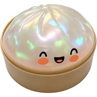 Soft Simulation Steamed Bun Slow Rebound Decor Glitter Desktop Decompression Gift Relaxation Present for Office Home Use