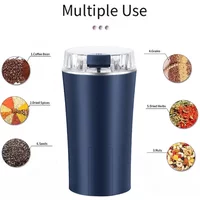 Electric Grain Grinder 8 Blades Coffee Beans Grinders 300W Stainless Steel Nuts Bean Grain Mill Herbs Grinding Machine 110V/220V