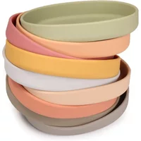 Silicone Pet Dog Feeding Bowl Outgoing Dog Accessories Drinking Water Silicone Cat Bowl Dog Bowl Pet Supplies
