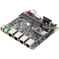 Mini PC Firewall Motherboard Intel Celeron N2830 J1900 4x 2.5G Ethernet HDMI VGA 2xUSB Mini PICE SIM Slot SATA mSATA 12X12CM