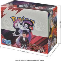 360Pcs French Pokémon TCG: Destined Rivals Box Pokemon trade card 36 Pack Box