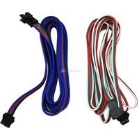1M/2M/5M 2pin 3pin 4pin ARGB JST SM Plug Extension Male/female Eire Connector Cable For Led Light Driver CCTV