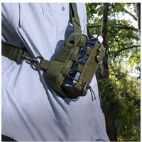AliExpress NONE 1pcs Multifunctional Tactical Waist Bag Outdoor Water Bottle Holder Phone Crossbody Pouch Camping Cycling Shoulder Chest Bag