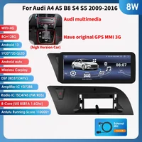 Hizpo Wireless Carplay Android Auto für Audi A5 S5 B8 A4 A4 A4 S4 All-in-One Auto Multimedia Video Player Autoradio Navigation GPS