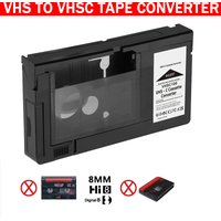 VHS Conversion Cassette-Compatible Video Cassette Adapter VHS-C Adapter Easy-to-Use VHS To VHS-C For Preservation Film