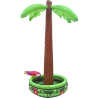 1pc Large Inflatable Coconut Tree with Parrot Cooler Durable Drink Chiller Beach Pool Party Decoration Pool Accessories