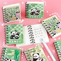 80sheets Panda Student Art Sketchbook Notebook Cartoon Art Painting Drawing Watercolor Book Portable Graffiti Sketch Notebook