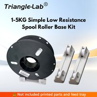 Trianglelab 1-5 kg simple low resistance spool roller base kit / DIY Ultra-light filament holder bearing kit For MMU BMCU etc.