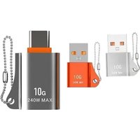 USB To Type-C Adapter 10A OTG USB 3.0 Type C Male To USB Female Converter Fast Charging Data Transfer For Macbook iphone Samsung