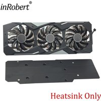 78mm PLD09210S12HH Video Card Cooler Heatsink With Backplane For Gigabyte RX 5700 RX 5600 XT GAMING Graphics Card Heat sink