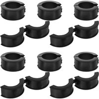 AliExpress NONE 10Pcs Bicycle Handlebar Rubber Gasket Shim Kit 22.2-31.8mm Non-Marring Anti-Slip Vibration Dampener for Road Commuting