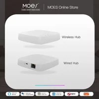 Tuya ZigBee 3.0 Smart Gateway Hub Smart Home Bridge Smart Life APP Wireless Remote Controller Works with Alexa Google Home