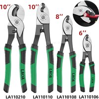 LAOA Cable Cutter CR-V Cable Pliers Electrical Wire Stripper Combination Multifunction Hand Tools 6 8 10 Inches Crimping Pliers