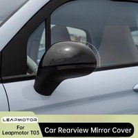 For Leapmotor T03 Car Rearview Mirror Cover Protector Scratch Wear Resistant Exterior Decal Auto Decoration Accessories